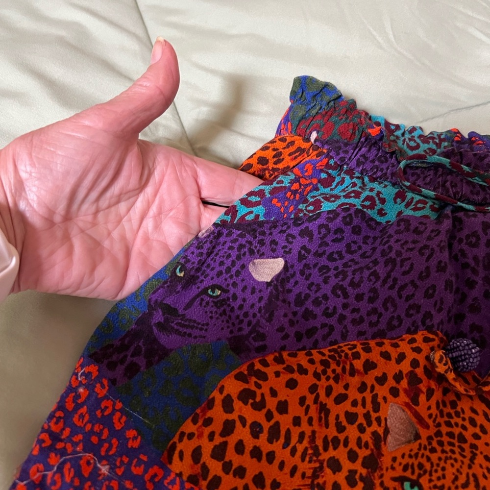 Farm Rio Anthropologie Sami Wildcat Pants - Picture 6 of 13